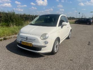 skadebil auto Fiat 500 Automaat Panoramadak 2009/5