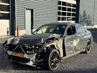 Voiture accidenté BMW 3-serie M340i xDrive 3.0 Turbo 24V Mild Hybrid Sedan 4Dr Elektrisch Benzine 2.998cc 275kW (374pk) 4x4 2021/9
