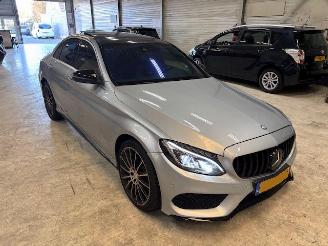 skadebil auto Mercedes C-klasse C200 Prestige Pano Automaat 184pk 2015/8