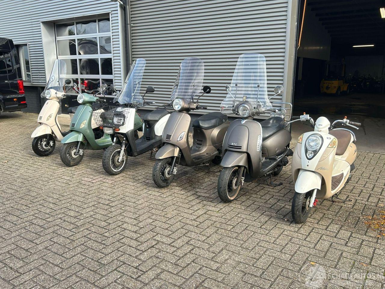 Sym  Partij 6 scooters