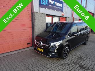 Vrakbiler auto Mercedes V-klasse 300d Extra Lang Avantgarde Edition vol leer navi 2 x schuifdeur 147065 km !!!!!! 2021/9