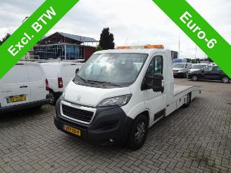 Schade bestelwagen Peugeot Boxer 435 2.2 BlueHDi 165 L3H3 Zwaar pro tijhof opbouw luchtvering zeer compleet 2020/4