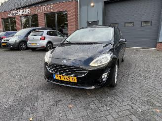 damaged passenger cars Ford Fiesta 1.5 TDCi Titanium  PANORAMADAK Hatchback 5-dr. 2018/10