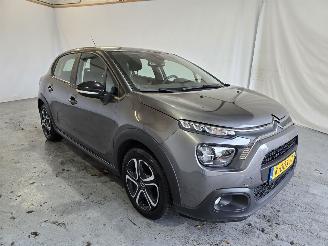 uszkodzony samochody osobowe Citroën C3 1.2 PT Feel 2021/2