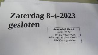 dañado Audi RS7 Sportback Zaterdag 8-04-2023 Gesloten