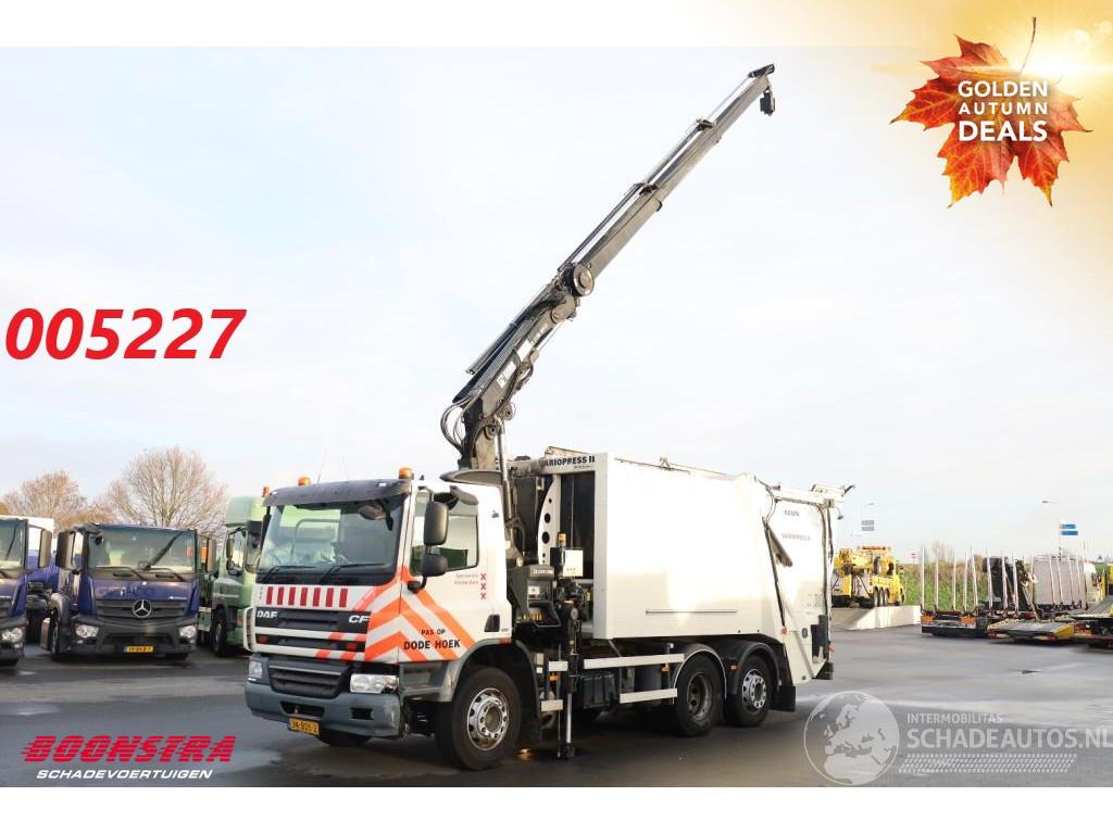 DAF  Faun Variopress II Hiab 211 BW-3 HiPro Kran Müllwagen