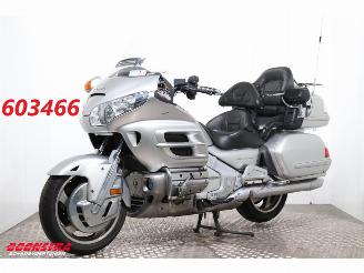 dañado motos Honda GL 1800 Gold Wing Navi Radio Cruise SHZ Heizgriffe 54.718 km! 2007/1