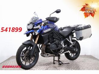 Unfall Kfz Motorrad Triumph Tiger 1200 Explorer ABS 1215 Cruise 2X Koffer 2014/5