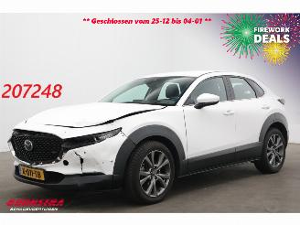 damaged passenger cars Mazda CX-30 2.0 e-SkyActiv-G M Hybrid Comfort Leder ACC Memory LRHZ Camera 2021/2
