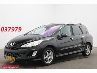 damaged passenger cars Peugeot 308 SW 1.6 VTi Aut. XT Pano Navi Clima Cruise PDC AHK 2009/4