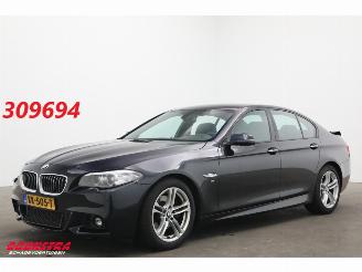 Unfallwagen BMW 5-serie 520i M-Sport Leder Memory Navi Clima Cruise SHZ 2016/10