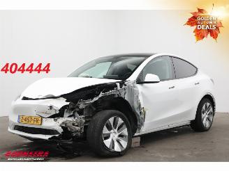 krockskadad bil auto Tesla Model Y RWD 58 kWh Pano LED ACC Leder AHK 2024/9
