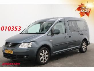 krockskadad bil auto Volkswagen Caddy maxi Life 1.9 TDI Comfortl. 7-persoons Airco 2009/5