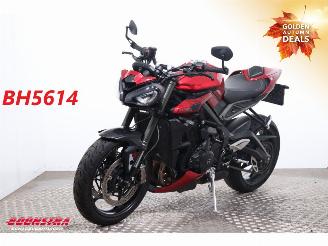 Unfall Kfz Motorrad Triumph Street Triple RS ABS LED Lap Timer Bluetooth 2023/3