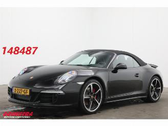 skadebil auto Porsche 911 991 Cabrio 3.8 Carrera 4S Sport Chrono Bose Navi Leder SHZ 2013/5