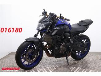 damaged motor cycles Yamaha MT-07 ABS 2019/10
