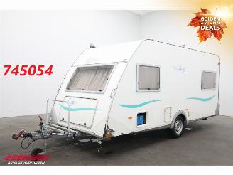 skadebil caravan Knaus  460 Beauty Luifel Fietsendrager Ringverwarming Rondzit Dwarsbed 2000/3