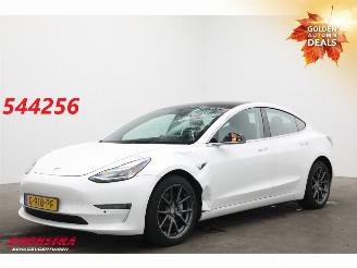 skadebil auto Tesla Model 3 Long Range AWD 75kWh Full self Drive Led Leder Pano 2019/11