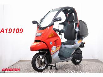 damaged motor cycles BMW  C 1 Family's Friend Topkoffer BY 2003 2003/4