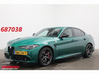 damaged passenger cars Alfa Romeo Giulia 2.9 V6 Quadrifoglio 520 PK Facelift! Carbon ACC LED Camera H/K 11.487 km! 2024/6