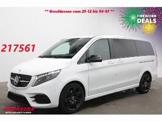 krockskadad bil bedrijf Mercedes V-klasse 300d Lang 9G-Tronic Edition AMG DoKa Leder LED ACC Burmester 360° AHK 2023/8