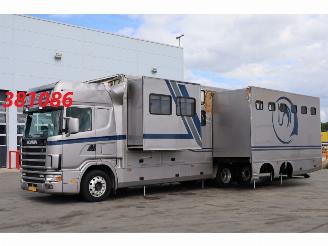 škoda nákladních automobilů Scania R 400 124 LB 6X2 Pop-out 6-Boxes Reydams Wohnmobil 1998/5