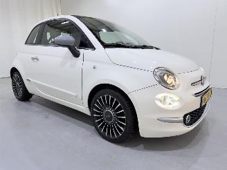 Damaged car Fiat 500 0.9 TwinAir Turbo Lounge Pano/Navi 2015/10