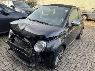 uszkodzony maszyny Fiat 500C 1.2 Lounge Cabriolet 2012/2