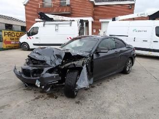 damaged BMW M2 