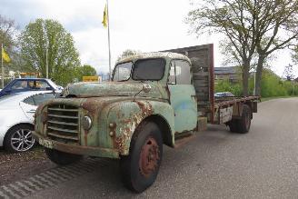 Schadeauto Citroën 46D 46 D OPEN LAADBAK 6 CILINDER DIESEL 1958/6