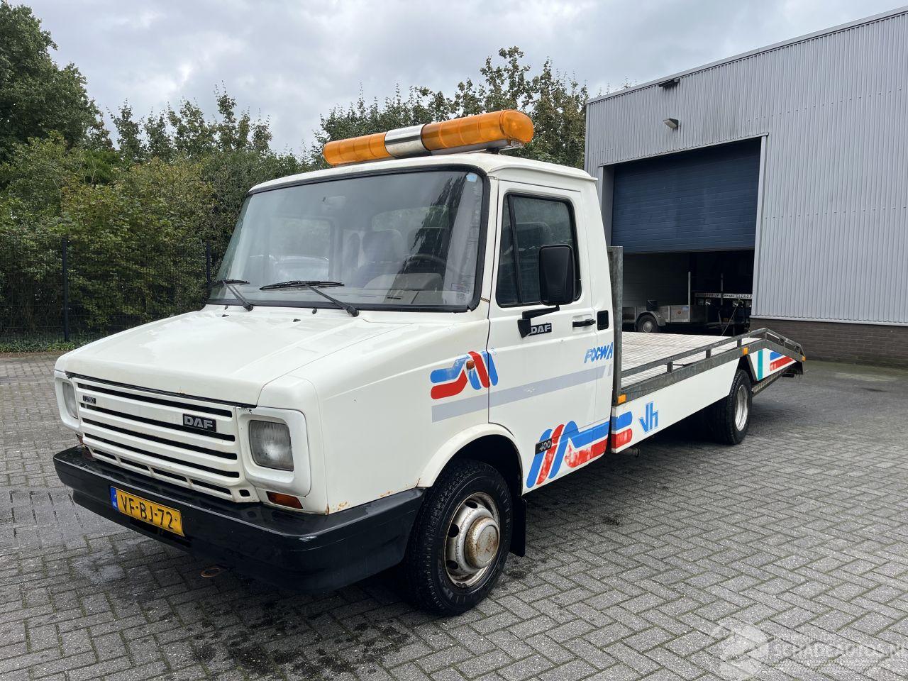 DAF 400 OPRIJWAGEN / CARTRANSPORTER, AUTOTRANSPORTER 61.811 KM N.A.P.