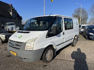 krockskadad bil auto Ford Transit 260S VAN 85DPF LR 4.23 DUBBELE CABINE, AIRCO 2011/10