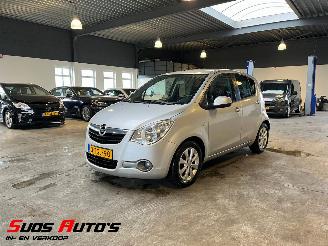 krockskadad bil auto Opel Agila 1.2 Edition Automaat 89.000 KM NAP! 2014/1