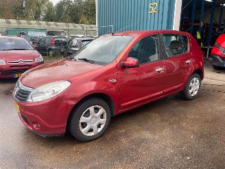 Coche accidentado Dacia Sandero Sandero I (BS) Hatchback 1.4 (K7J-710(K7J-A7)) [55kW] 2008/10
