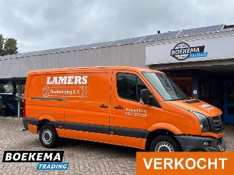 Vaurioauto  commercial vehicles Volkswagen Crafter 35 2.0 TDI 140PK Highline Navi Climate Cruise PDC 2017/3