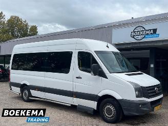 skadebil bedrijf Volkswagen Crafter 35 2.0 TDI L3H2 9-Pers Rolstoellift Airco Cruise 2014/8
