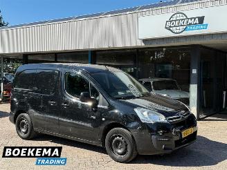krockskadad bil bedrijf Citroën Berlingo 1.6 BlueHDI 75 Navigatie Airco Schuifdeur PDC 2017/9