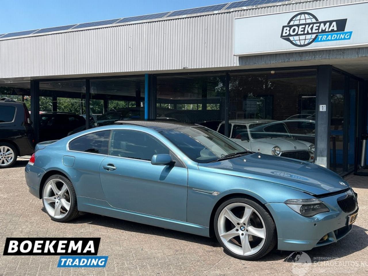 BMW 6-serie 630i Pano Navi HUD Climate Cruise PDC