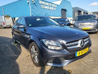 Unfallwagen Mercedes C-klasse C180  Estate 180 Ambition 90d km rijdbaar nwe APK 2015/4