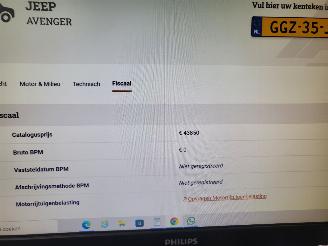Jeep Avenger Jeep AVENGER Summit 54 kWh raqnge 400 KM NWprijs €44000 picture 9