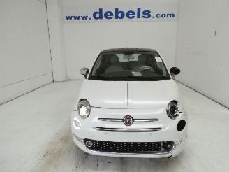 Damaged car Fiat 500 LOUNGE 2016/5