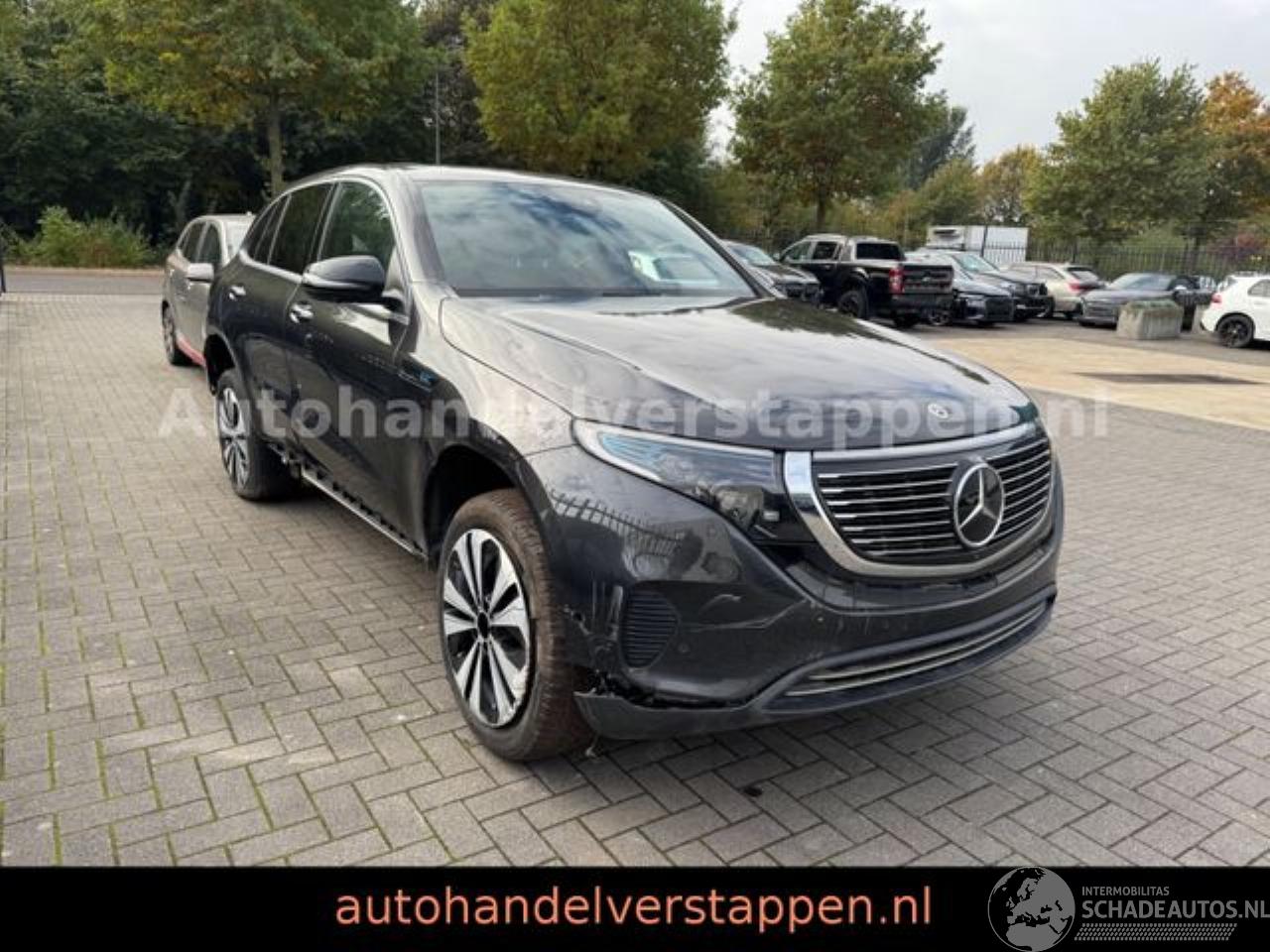 Mercedes EQC 400 4Matic 80KWH 300KW Burm leder AHK