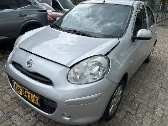 Damaged car Nissan Micra 1.2   30 Th Aniversary 2013/8