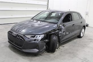 Damaged car Audi A3  2024/8