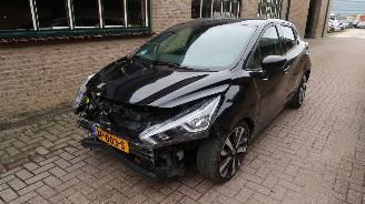 krockskadad bil auto Nissan Micra Nissan Micra 1.5 dCi Tekna 2017/6