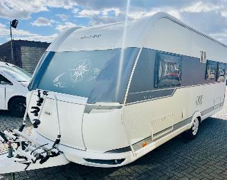 krockskadad bil auto Hobby Transit Connect 540 UL DE LUXE  airco, mover, fietsenrek, oven en luifel 2015/6