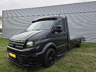 Unfallwagen Volkswagen Crafter Oprijwagen 1413KG-Laadvermogen (Hulp)Luchtvering Led CruiseControle CarPlay Voorruitverw. Trekhaak Lier EURO6 2017/10