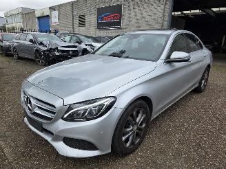 damaged passenger cars Mercedes C-klasse C220d Aut. Sch.Dak ILS-Led Dynamic-Drive Navi Lane-Assist Sfeerverl. Stoelverw. 125KW/170PK 2015/8