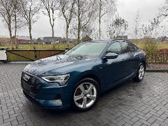 damaged passenger cars Audi E-tron Audi e-tron Sportback 55 quattro advanced Leder AHK ! 2022/1