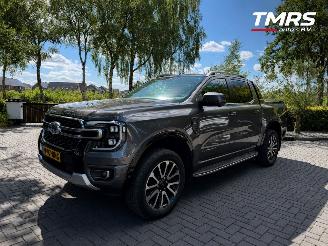 uszkodzony samochody osobowe Ford Ranger Ford Ranger Platinum V6 e-4WD Dubbel cabine Trekhaak Leer Ambiance VOLL! 2024/6